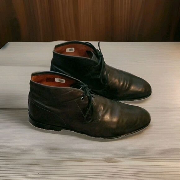 Timberland Wodehouse Chukka Ankle Boots Men 13 Black Leather New Soles Laced main image 16